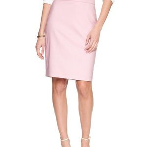 Banana Republic pink suit skirt